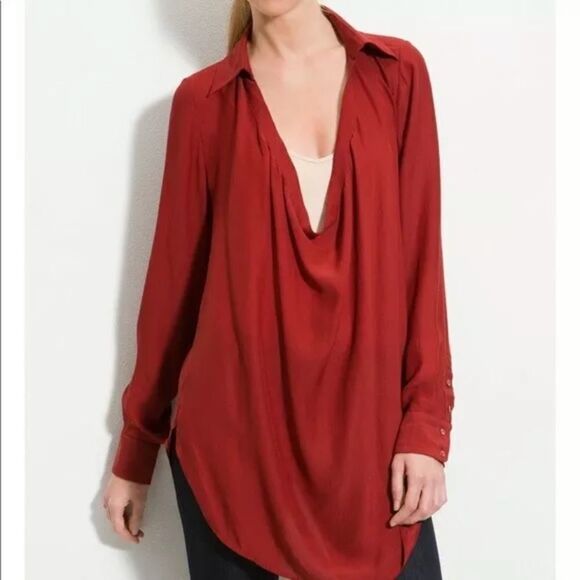 Haute Hippie 100% silk blouse, XS - Picture 2 of 9